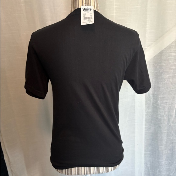 Vans Black Short Sleeve Tee Bold Logo - Picture 3 of 8
